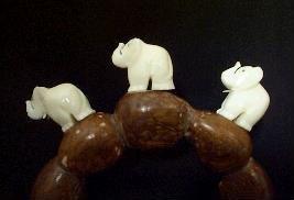 Elephants on Bridge