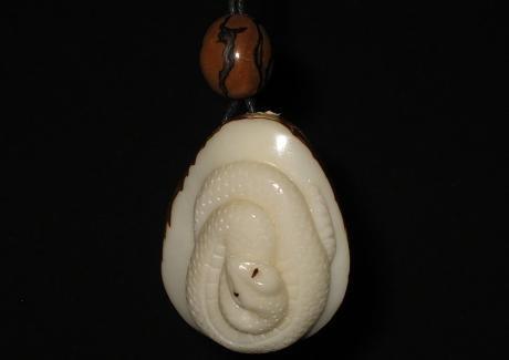 Snake Relief Necklace