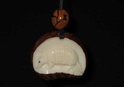 Armadillo Relief Necklace