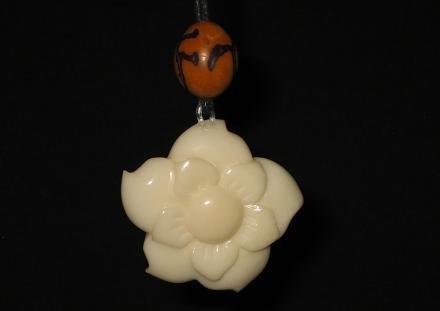 Flower Relief Necklace