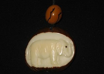 Elephant Relief Necklace