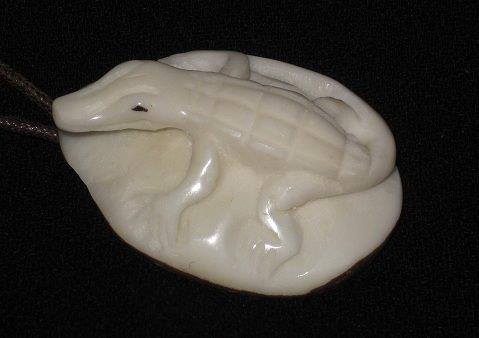 Alligator Baby Pendant
