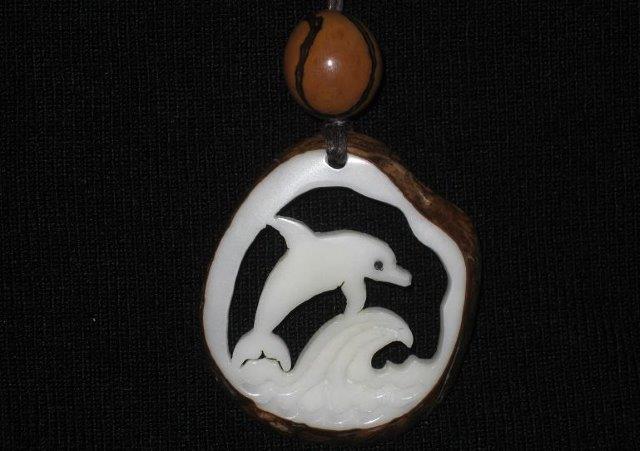 Dolphin Cutout Necklace