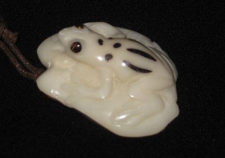 Spotted Frog Pendant