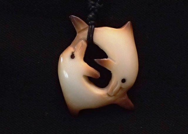 Dolphin Pair Necklace