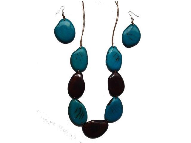Tagua Shell Necklace (1 loop)
